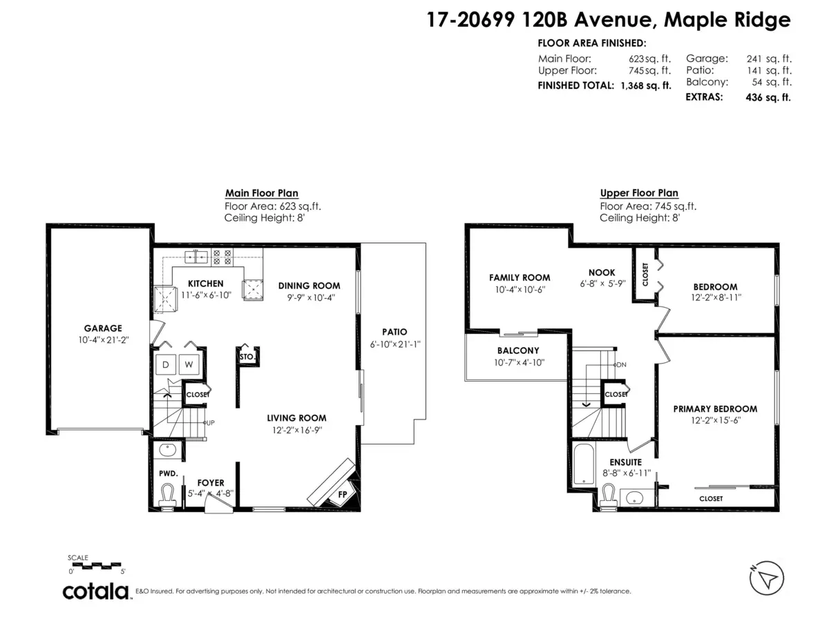 Exterior Rear Photo of 17 20699 120b Avenue, Maple Ridge, BC