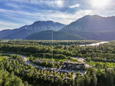 Aerial View of 44 41050 Tantalus Road, Squamish, BC