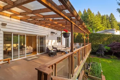 Garage Interior Photo of 697 E Braemar Road, North Vancouver, BC