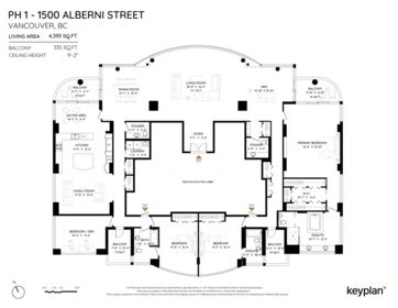 Fitness Center Photo Near PH 1 1500 Alberni Street, Vancouver, BC