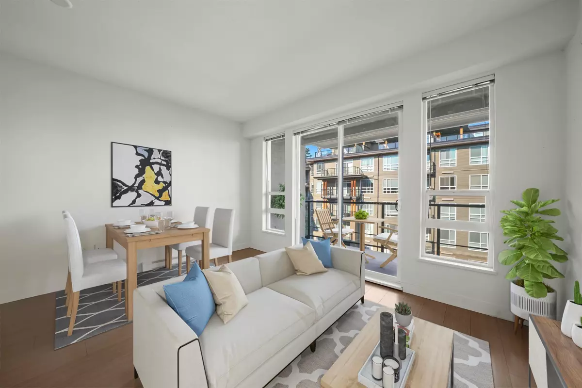 Living Room Photo of 611 6033 Gray Avenue, Vancouver, BC