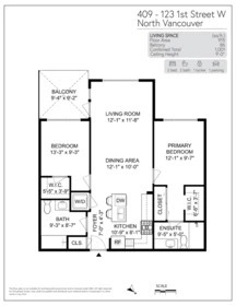 409 123 W 1st Street, North Vancouver, BC, North Vancouver — Apartment/Condo for sale