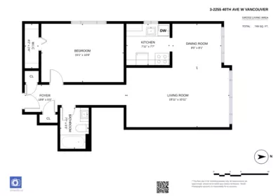 Entry Foyer Photo of 3 2255 W 40th Avenue, Vancouver, BC