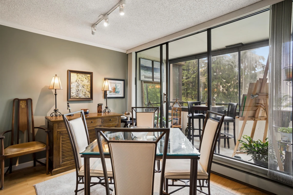 Family Room Photo of 406 1816 Haro Street, Vancouver, BC