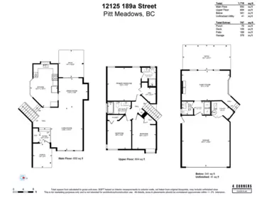 12125 189a Street, Pitt Meadows, BC, Pitt Meadows — Single Family Residence for sale