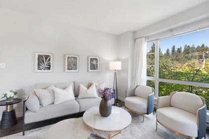 Exterior Rear Photo of 319 1330 Marine Drive, North Vancouver, BC