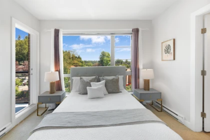 Primary Bedroom Photo of 319 1330 Marine Drive, North Vancouver, BC