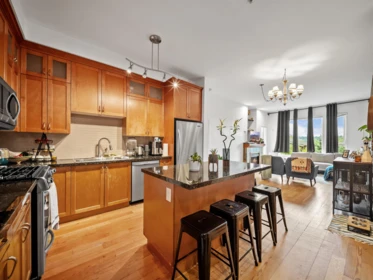 Kitchen Island Photo of 308 250 Salter Street, New Westminster, BC