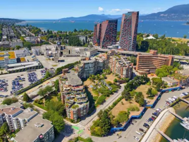 Backyard Photo of 304 1490 Pennyfarthing Drive, Vancouver, BC