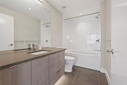 Powder Room Photo of 409 8508 Rivergrass Drive, Vancouver, BC