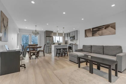 Kitchen Island Photo of 409 W 27th Street, North Vancouver, BC