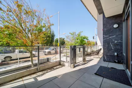 Exterior Rear Photo of TH-05 8555 Capstan Way, Richmond, BC