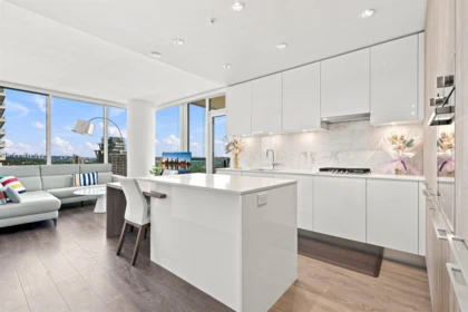 Kitchen Island Photo of 4102 1955 Alpha Way, Burnaby, BC