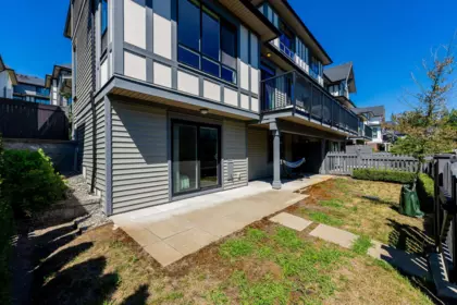 Outdoor Patio Photo of 108 3500 Burke Village Promenade, Coquitlam, BC