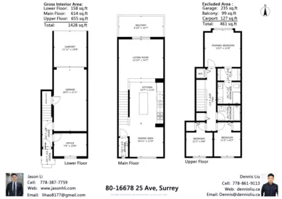 Front Yard Photo of 80 16678 25 Avenue, Surrey, BC