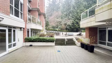 Aerial View of 901 5615 Hampton Place, Vancouver, BC