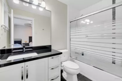 Guest Bathroom Photo of 110 13368 72 Avenue, Surrey, BC