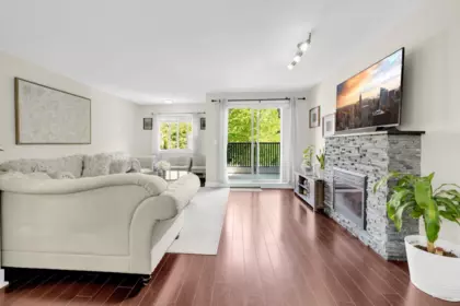Living Room Photo of 110 13368 72 Avenue, Surrey, BC