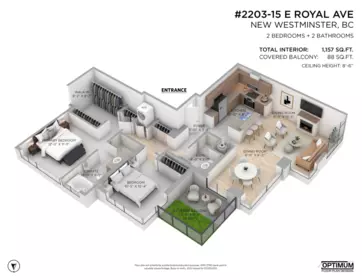 Hot Tub / Spa Photo of 2203 15 E Royal Avenue, New Westminster, BC