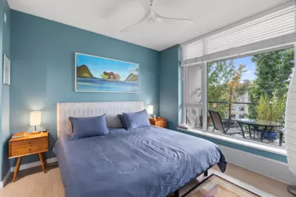 Bedroom 2 Photo of 308 135 W 2nd Street, North Vancouver, BC