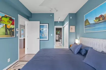 Bedroom 3 Photo of 308 135 W 2nd Street, North Vancouver, BC