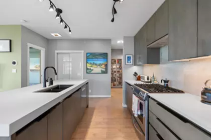 Dining Area Photo of 308 135 W 2nd Street, North Vancouver, BC