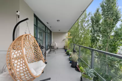 Living Room Photo of 308 135 W 2nd Street, North Vancouver, BC