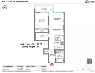 Swimming Pool Photo of 317 1777 W 7th Avenue, Vancouver, BC