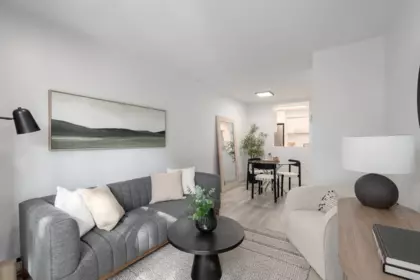 Living Room Photo of 207 2410 Cornwall Avenue, Vancouver, BC