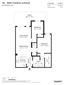 Street View Photo of 115 9399 Tomicki Avenue, Richmond, BC