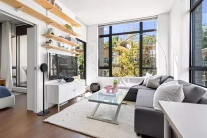 Family Room Photo of 216 121 Brew Street, Port Moody, BC