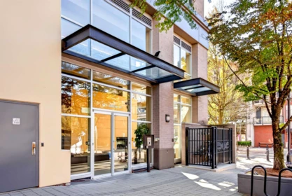 Outdoor Patio Photo of 216 121 Brew Street, Port Moody, BC