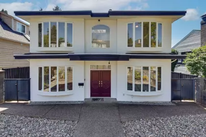 Aerial View of 213 W 28th Street, North Vancouver, BC