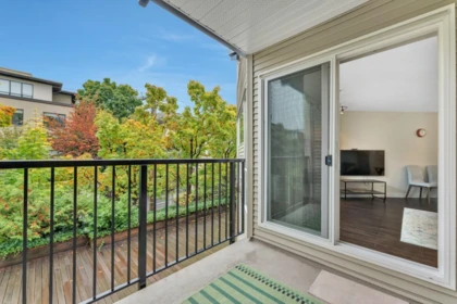 Outdoor Deck Photo of 203 2401 Hawthorne Avenue, Port Coquitlam, BC