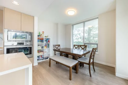Breakfast Nook Photo of 610 3533 Ross Drive, Vancouver, BC