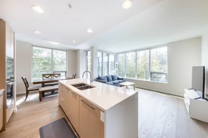 Kitchen Island Photo of 610 3533 Ross Drive, Vancouver, BC