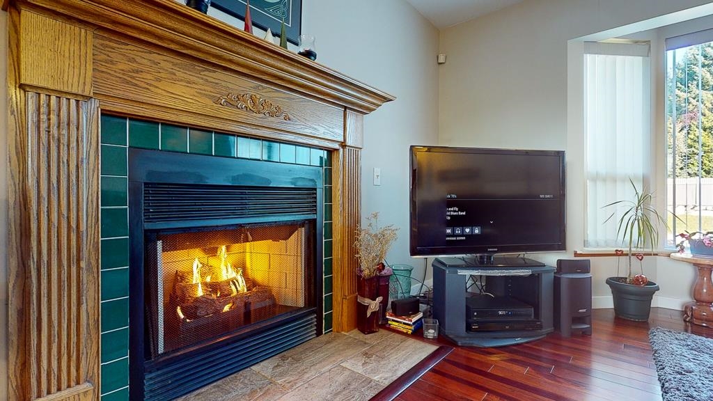 Aerial View of 5619 Curtis Place, Sechelt, BC