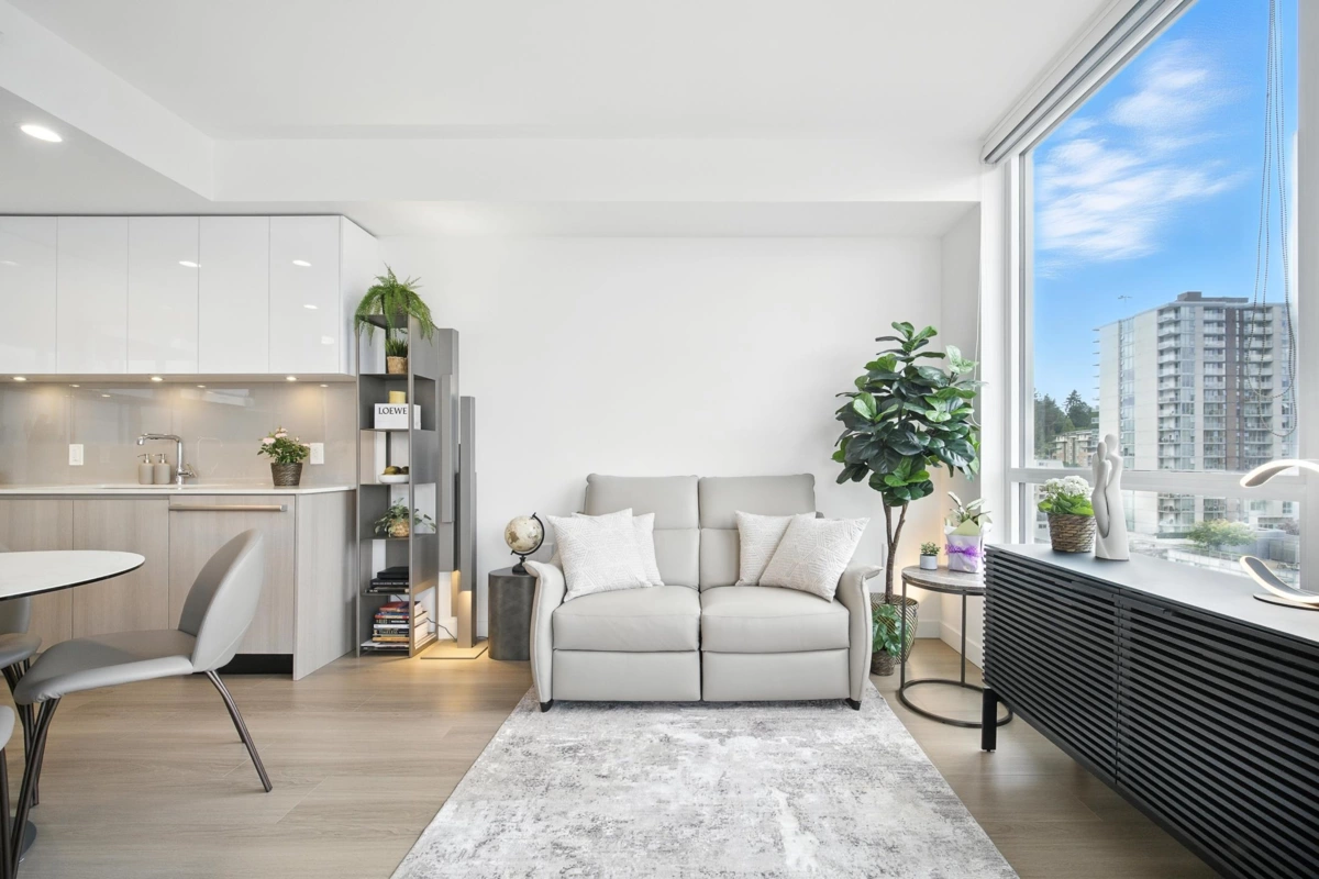 Dining Area Photo of 1207 618 Carnarvon Street, New Westminster, BC