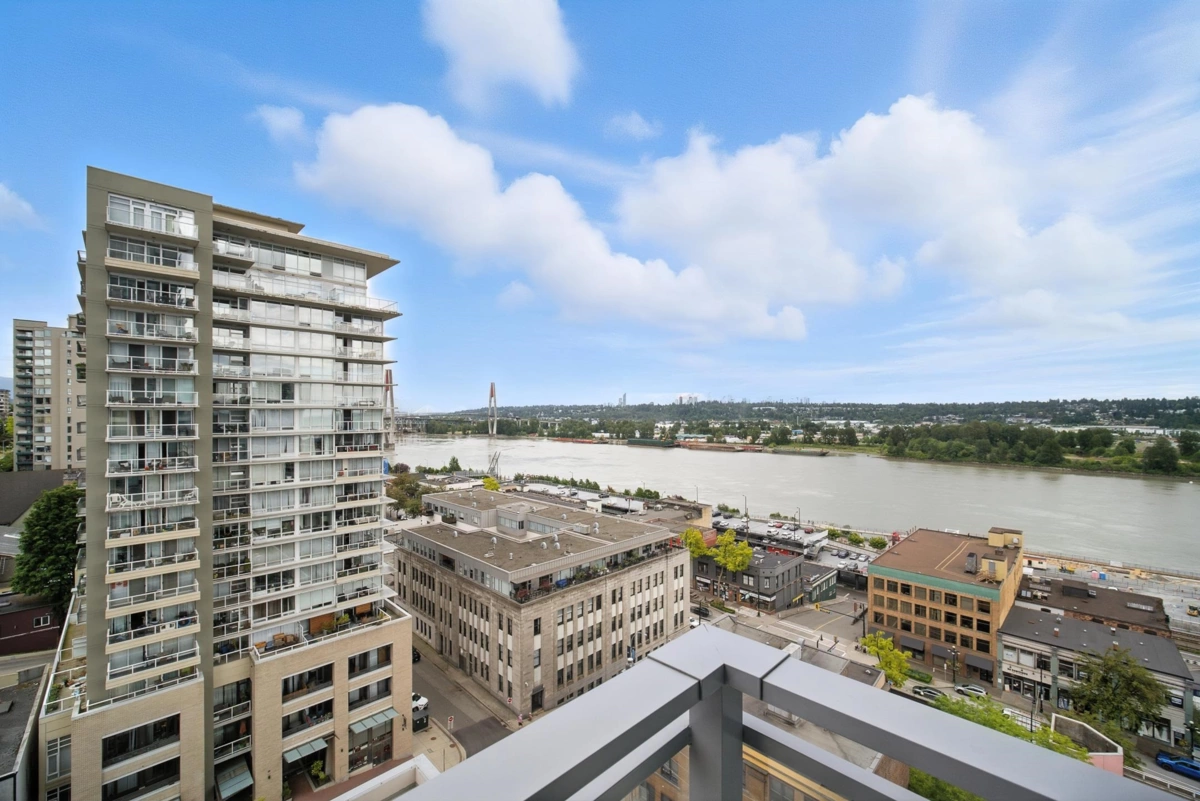Outdoor Patio Photo of 1207 618 Carnarvon Street, New Westminster, BC