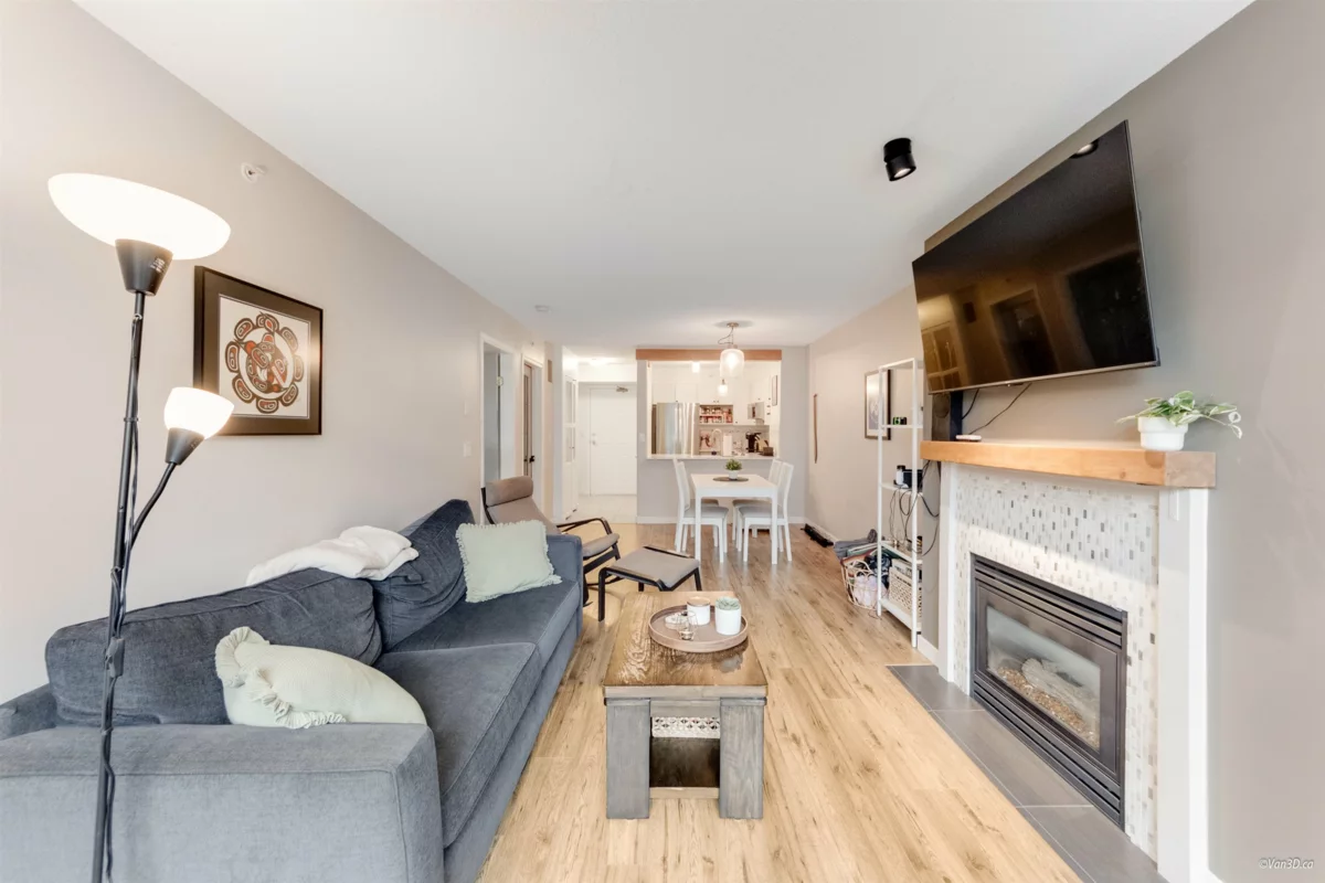 Family Room Photo of 103 3608 Deercrest Drive, North Vancouver, BC