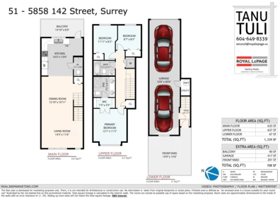Entry Foyer Photo of 51 5858 142 Street, Surrey, BC