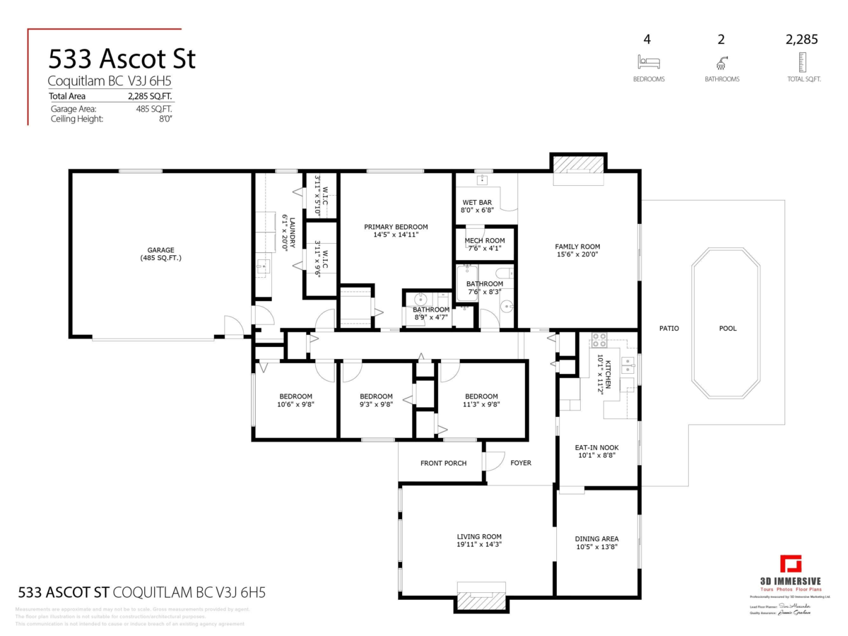 Playground / Recreational Area Near 533 Ascot Street, Coquitlam, BC