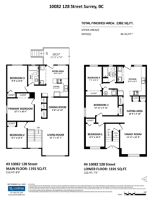 10080 128 Street, Surrey, BC, Surrey — Quadruplex for sale