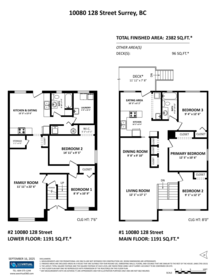 10080 128 Street, Surrey, BC, Surrey — Quadruplex for sale