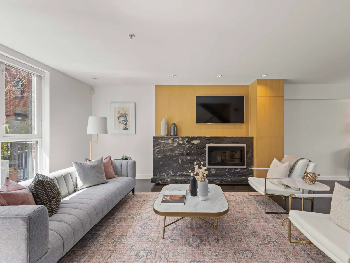 Dining Area Photo of 215 1961 Collingwood Street, Vancouver, BC