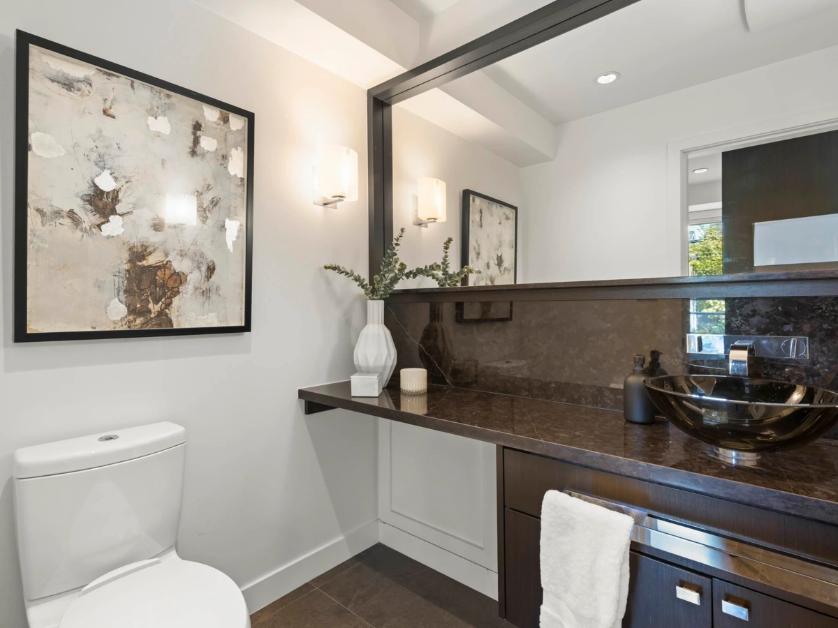 Guest Bathroom Photo of 215 1961 Collingwood Street, Vancouver, BC