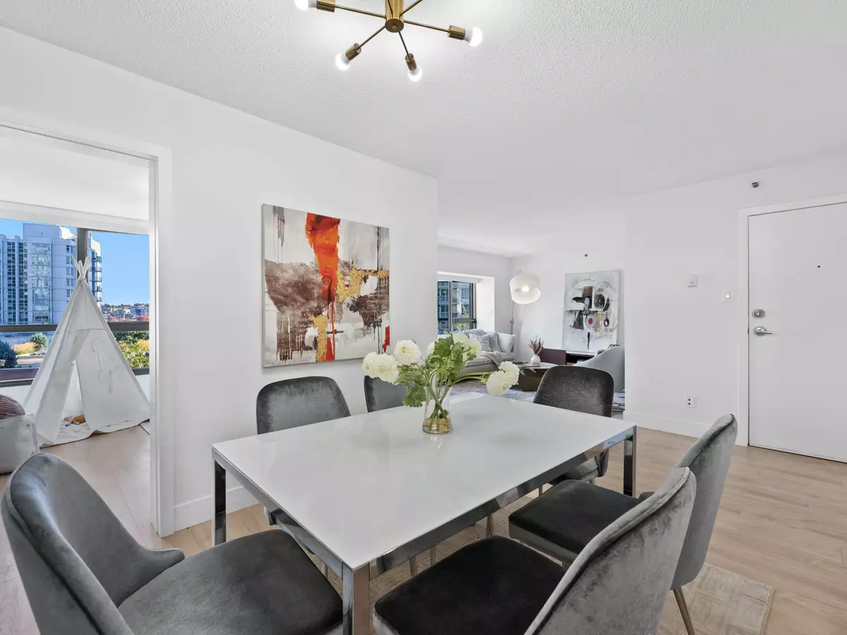 Bedroom 2 Photo of 602 1177 Pacific Boulevard, Vancouver, BC