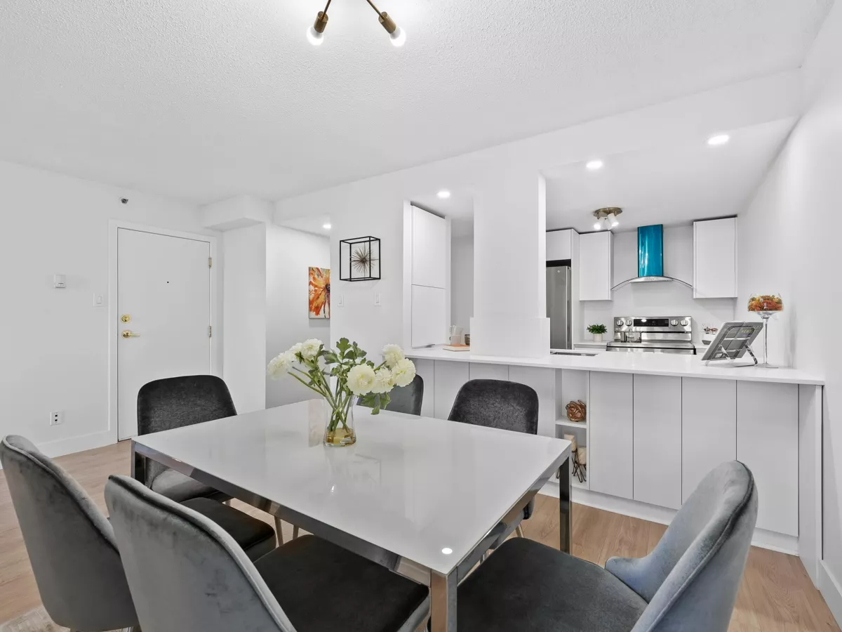 Bedroom 3 Photo of 602 1177 Pacific Boulevard, Vancouver, BC