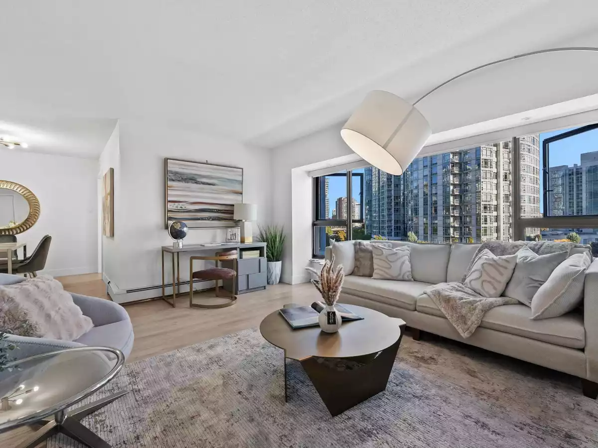 Family Room Photo of 602 1177 Pacific Boulevard, Vancouver, BC