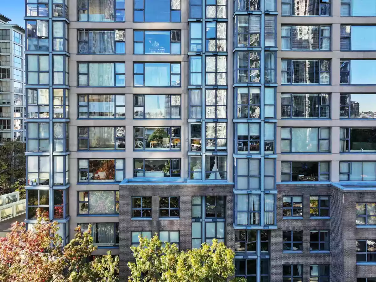 Outdoor Patio Photo of 602 1177 Pacific Boulevard, Vancouver, BC